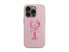 Çizgili - Pembe Yengeç Telefon Kılıfı (K273)