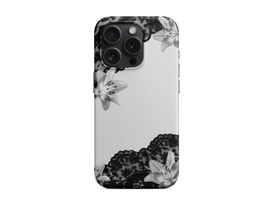 Çiçekli Dantelli Telefon Kılıfı (K135)