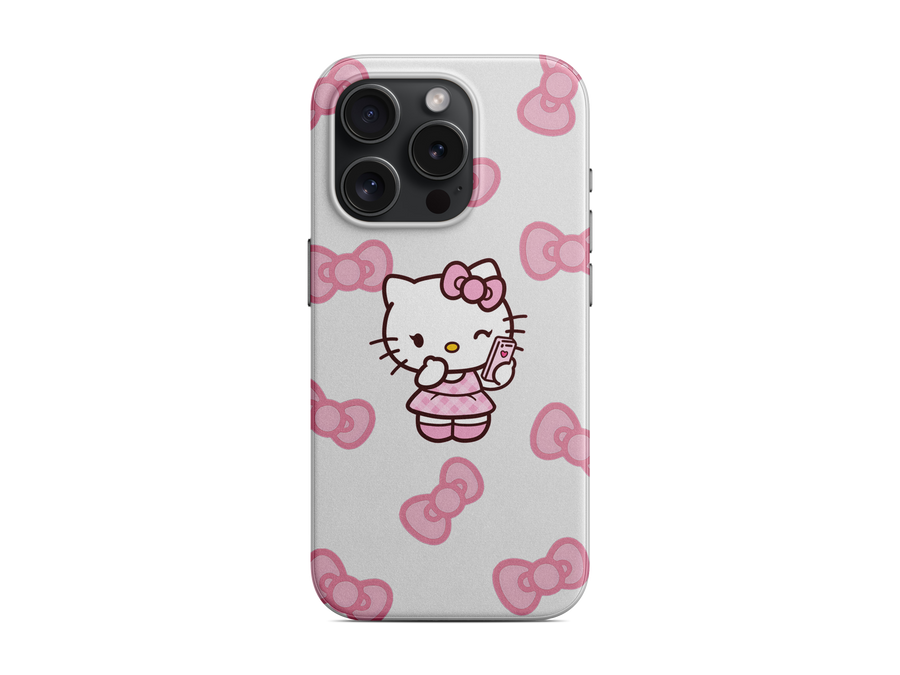Kurdeleli Hello Kitty Telefon Kılıfı (K208)