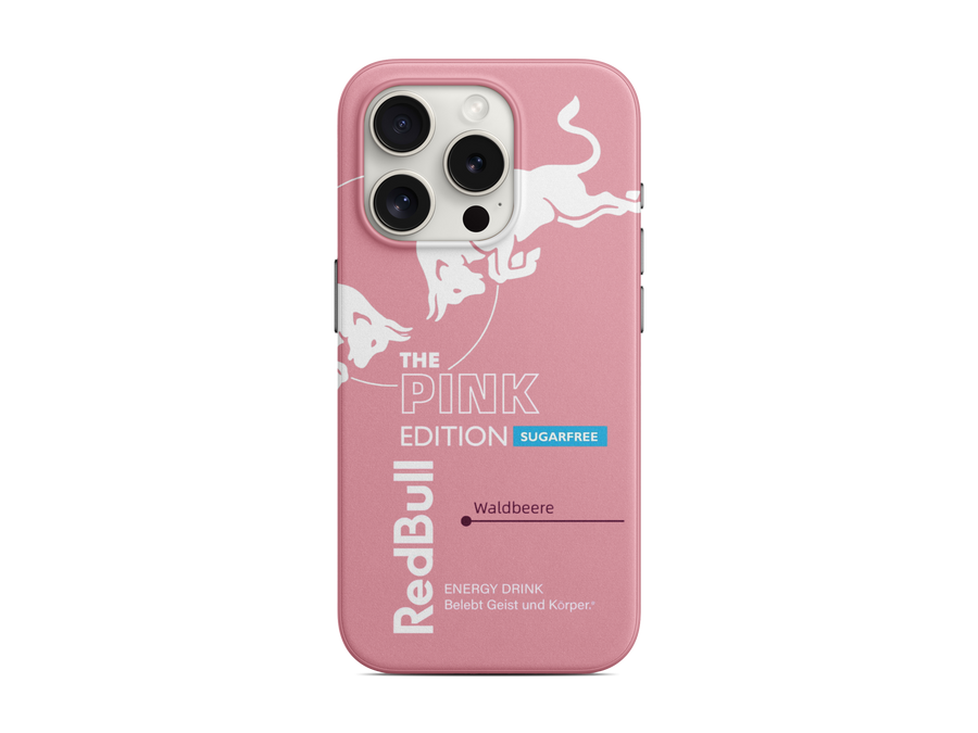 RedBull - Pembe Telefon Kılıfı (K126)