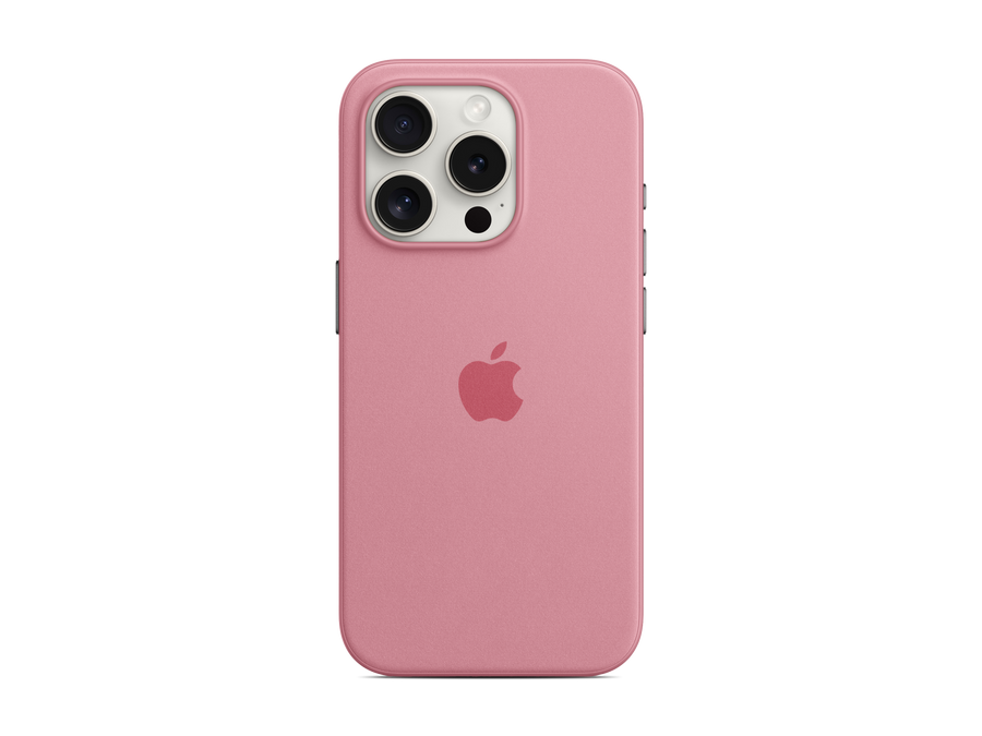 Logolu - Şeker Pembe Telefon Kılıfı (K012)