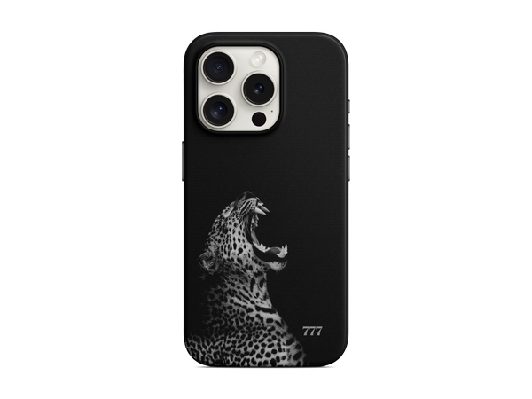 Siyah 777 Leopar Telefon Kılıfı (K116)