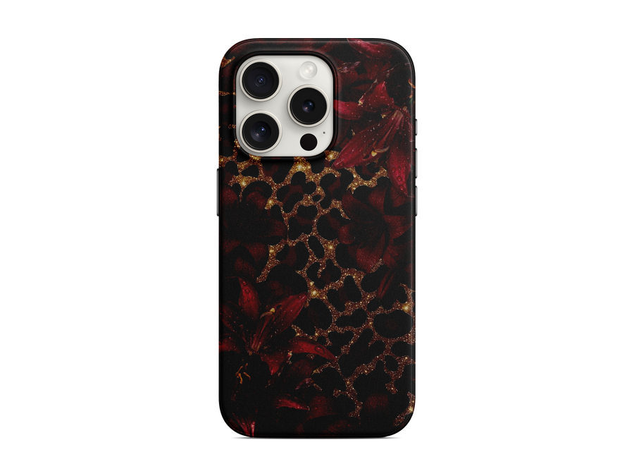 Altın Leopar Telefon Kılıfı (K118)