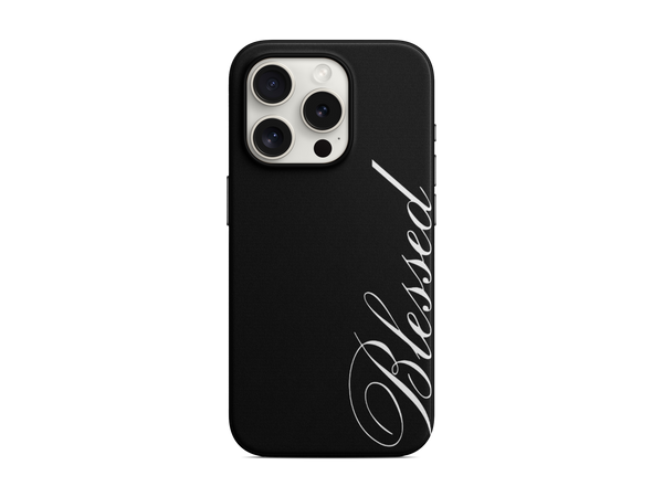 Blessed - Siyah Telefon Kılıfı (K138)