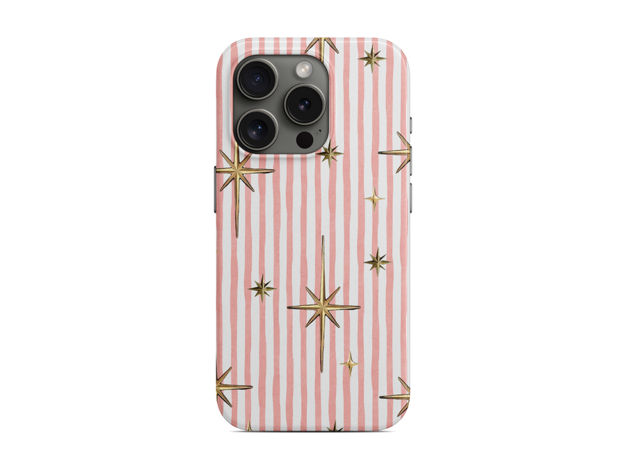 Çizgili - Yıldız Telefon Kılıfı (K274)