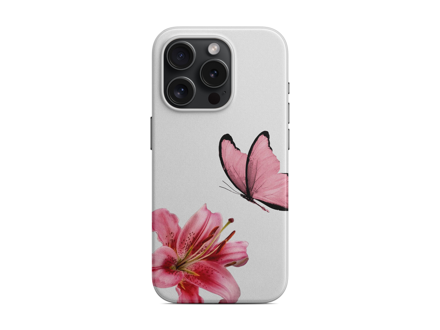 Kelebek ve Çiçek Telefon Kılıfı (K152)