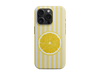 Çizgili - Limon Telefon Kılıfı (K167)