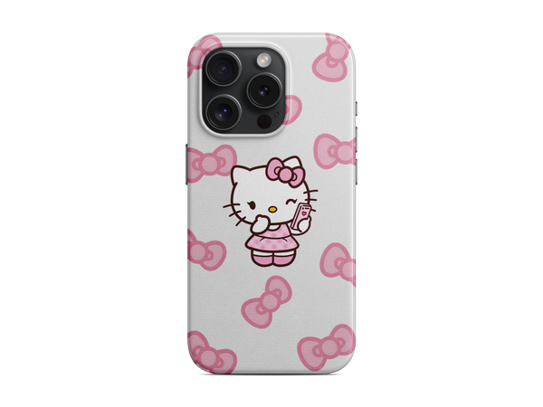 Kurdeleli Hello Kitty Telefon Kılıfı (K208)