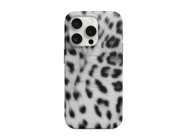 Beyaz Leopar Telefon Kılıfı (K121)