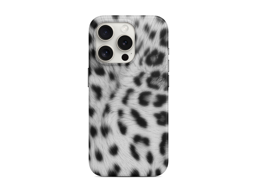 Beyaz Leopar Telefon Kılıfı (K121)