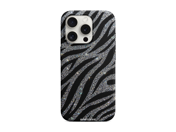 Parıltılı Zebra Telefon Kılıfı (K177)