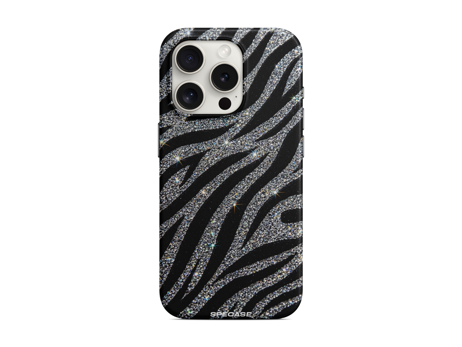 Parıltılı Zebra Telefon Kılıfı (K177)