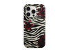 Çiçekli Zebra Telefon Kılıfı (K179)