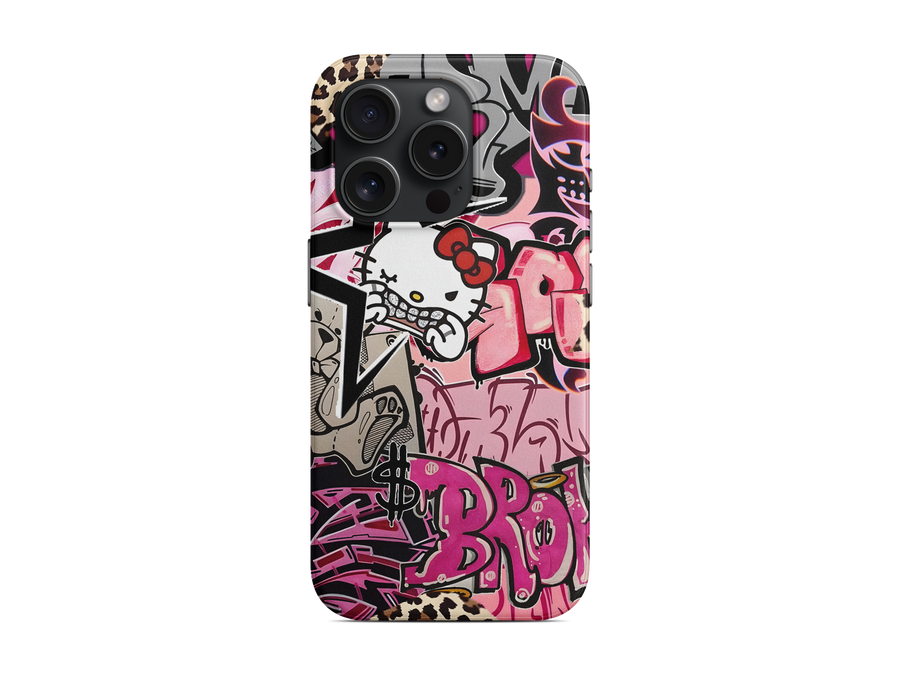 Graffiti Hello Kitty Telefon Kılıfı (K210)
