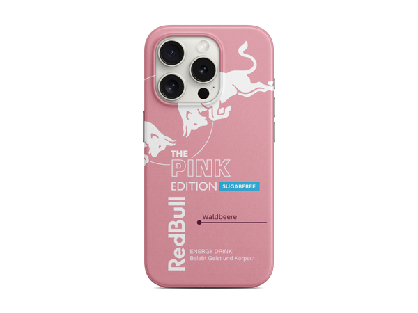 RedBull - Pembe Telefon Kılıfı (K126)